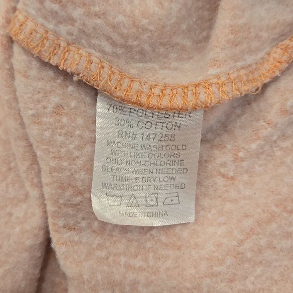 Simply Southern Sweatshirt Pullover Orange Distressed Messy‎ Hair G - Size Small - Picture 8 of 8